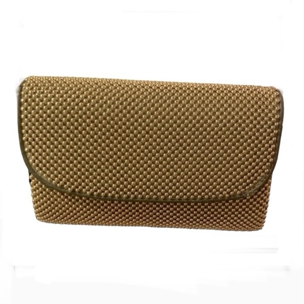 Cluch with chain shoulder strap